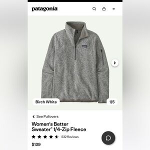 Patagonia half zip